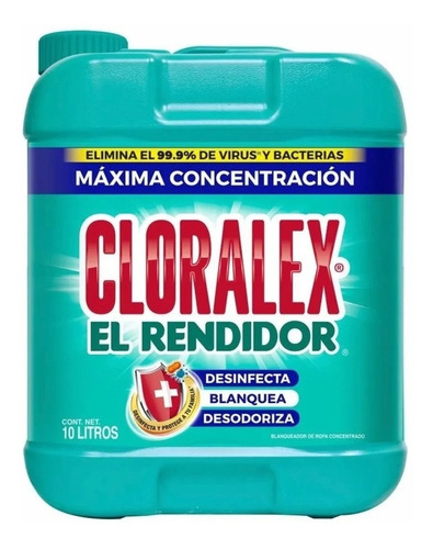 Blanqueador Original Cloralex 10 Litros Msi