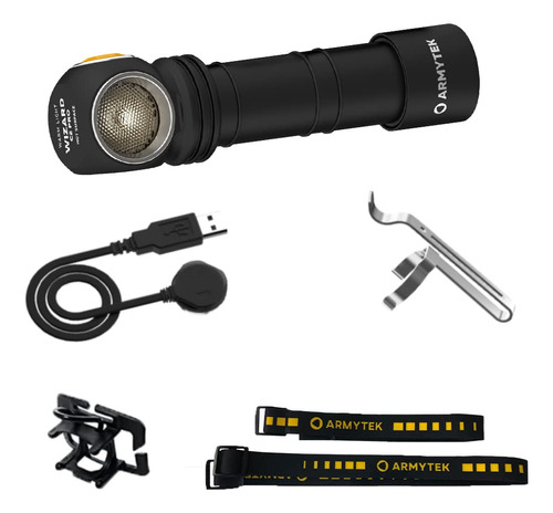 Armytek Asistente Pro Luz Calida Lm Led Linterna Delantera