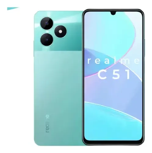 Realme C51 Dual SIM 128 GB preto 4 GB RAM