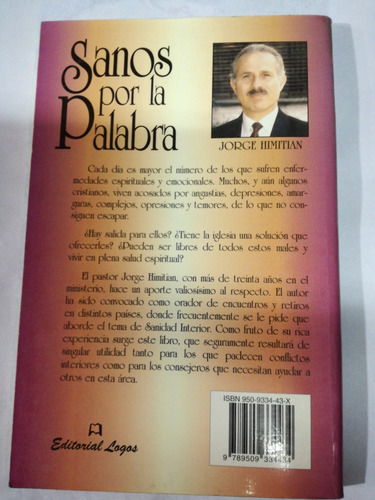 Imagen 2 de 3 de Sanos Por La Palabra Jorge Himitian