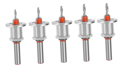 5 Uds Brocas Avellanadoras Brocas Cónicas 10mm Herramientas