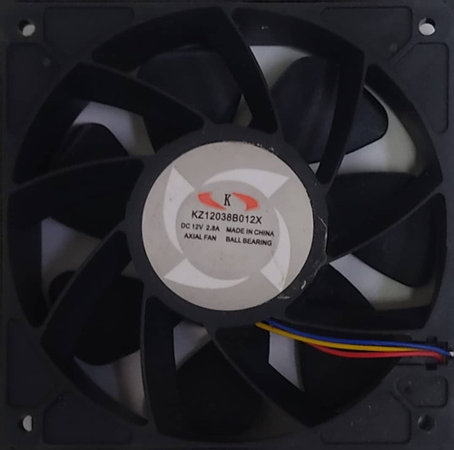 Fan Cooler Ventilador Dc 12v 2.6a