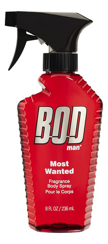 Bod Man Spray Corporal Con Fragancia Most Wanted Para Hombr.
