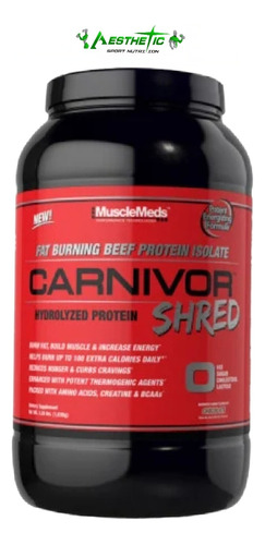 Carnivor Shred Proteina 2lbs Original  Registro Sanitario 