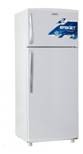 Heladera Con Freezer Briket Bk2f1610 Blanca 326 Litros