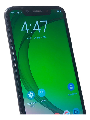 Motorola G7 Play 32 Gb Azul 2 Gb Libre Con Cargador Fact A Azul Oscuro (Usado)