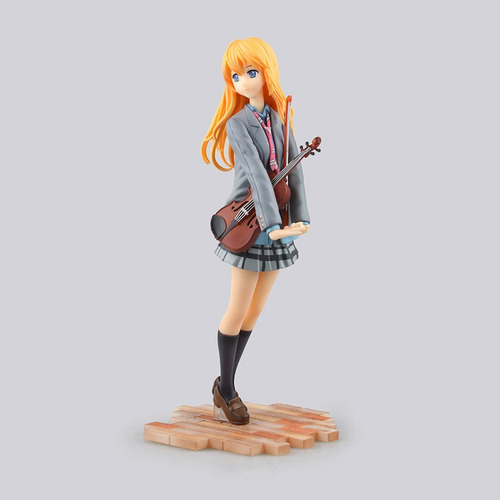 Figura Kaori Miyazono Your Lie In April Violín Anime 20cm