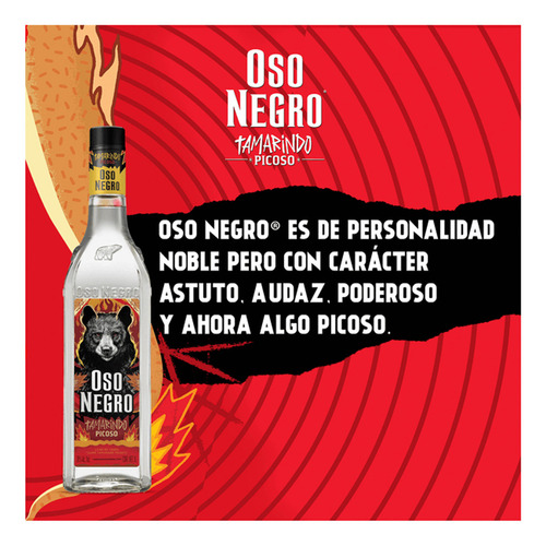 Vodka Oso Negro Tamarindo 19° 1 L
