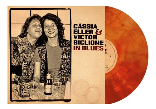 Vinil Cássia Eller & Victor Biglione - In Blues Cássia Eller