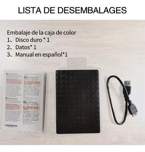 Disco Duro Externo U Hd 4tb Barato Expansion Negro