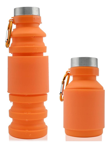 Mitour Botellas De Agua Plegables Tazas - 550 Ml Reutilizabl