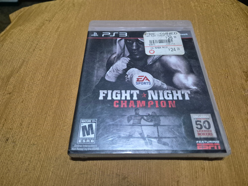 Juego De Ps3 Fight Night Champion, Físico Y Usado (Usado)