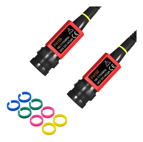 P4100 100x Osciloscópio Clip Probe 100mhz, 2kv Professional