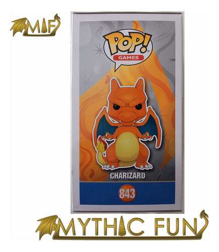 Funko Pop Pokemon - Charizard 843 (Usado)