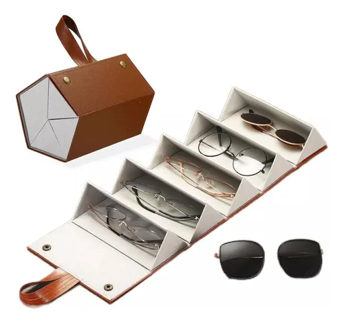 Bolso Organizador Gafas Lentes Viaje Almacenamiento Plegable