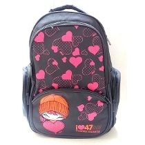 Mochila Colegial 47 Street  Original St13- Mundo Team