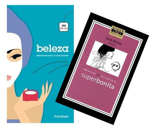 Kit Com 2 Livros Para Mulheres Que Querem Ficar Sempre Linda