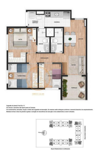 Apartamento Com 3 Dormitório(s) Localizado(a) No Bairro Barra Funda Em São Paulo / São Paulo - 5298:912652