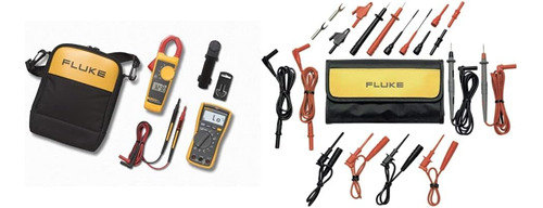 117/323 Kit Multimeter And Clamp Meter Combo Kit  Tl81a Test