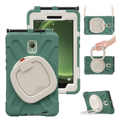 Funda De Silicona Verde Para Samsung Galaxy Tab Active5 X300