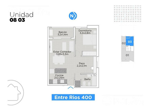 Imagen 1 de 18 de Departamento - Centro