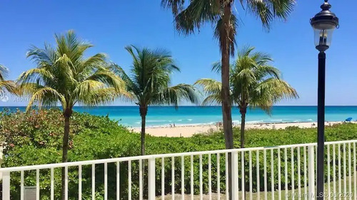 Departamento Sobre La Playa En Miami Con Estacionamiento