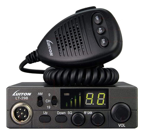 Luiton 40-channel Cb Radio Lt-298 Diseño Compacto Con Conect
