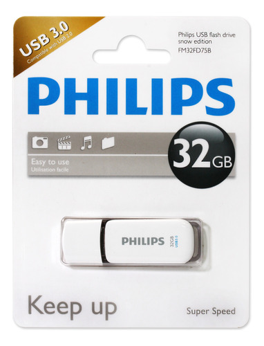 Pendrive Memoria Usb Philips 32 Gb 3.0 Pc Laptop