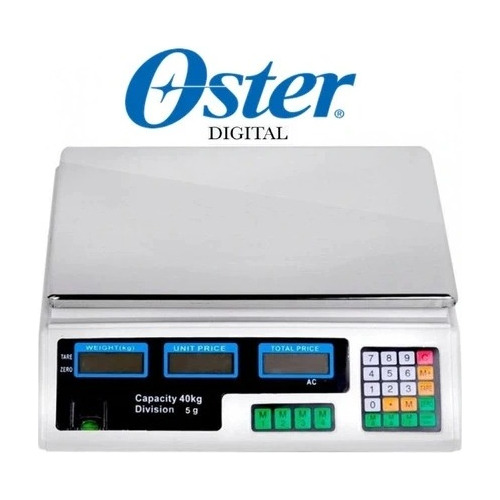 Balanza - Peso Digital Oster 40kg.