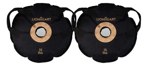 Lionheart Placas De Peso Rellenables De Arena, 2 X 15 Libras