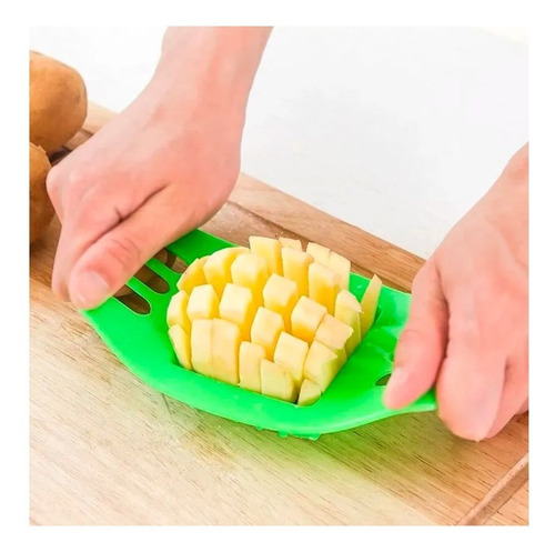 Imagen 4 de 9 de Cortador Rebanador De Papa Fritas