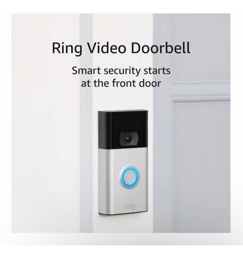 Imagen 7 de 9 de Timbre Ring Video Doorbell 2 Instalación Fácil Batería Wifi