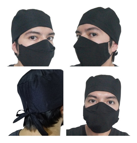 12 Gorros Quirúrgico Tela Antifluido Diseño/estampado Hombre