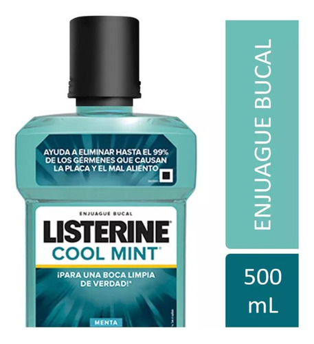 Enjuague Bucal Cool Mint 500ml Listerine