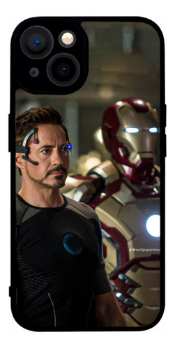 Funda Para iPhone Tony Stark Iron Man Marvel