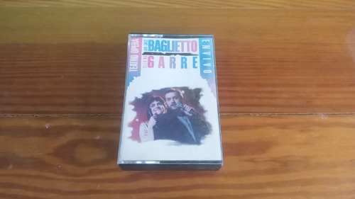 Baglietto Garr  En Vivo Teatro Opera  Cassette Nuevo 