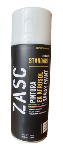 Pintura En Spray Blanco Mate 400 Ml Zasc