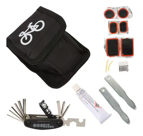 Kit De Herramientas De Reparación De Bicicletas Portátil