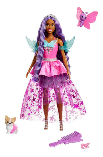Barbie A Touch Of Magic Muñeca Brooklyn Con Accesorios