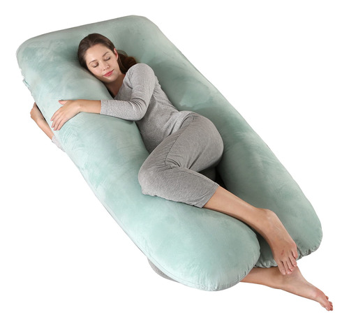 Amagoing Almohadas De Embarazo De 57 Pulgadas Para Dormir, A