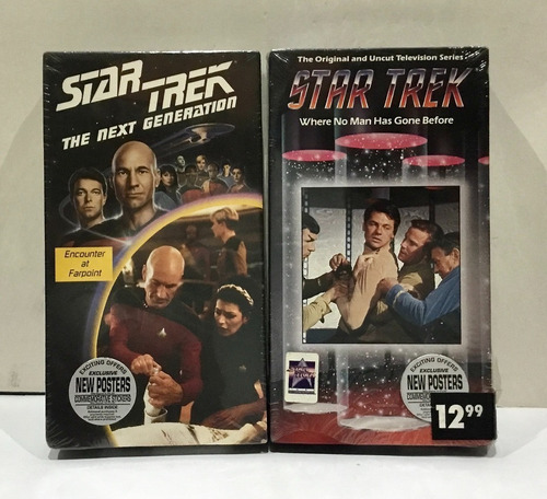 Star Trek Capitulo 0 2 Episodio Next Generation 2 Vhs Nuevos