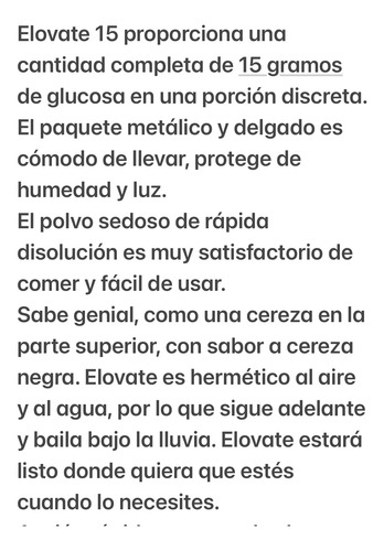 Elovate 15 Caja Con 6 Sobres