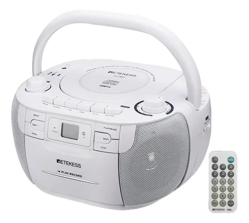 comprar Reproductor Cd Cassette Mp3 Player Radio Fm Am Portátil Usb