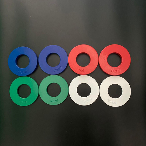 Piezas De Placas Fraccionarias 2x Placa De 0.25 Kg
