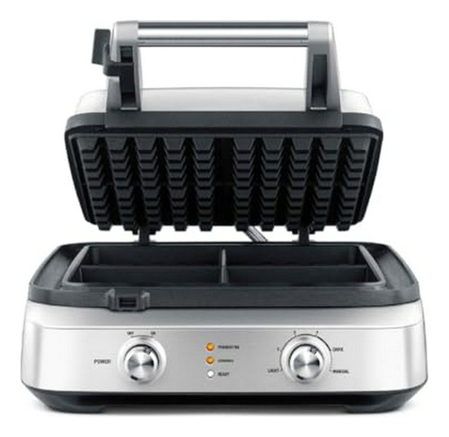 Breville Bwm604bss Inteligente Wafflera, Acero Inoxidable Ce