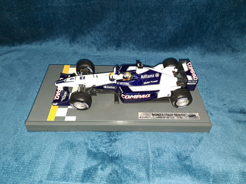 Hotwheels Juan Pablo Montoya Fórmula 1 Williams 2001  E 1:18