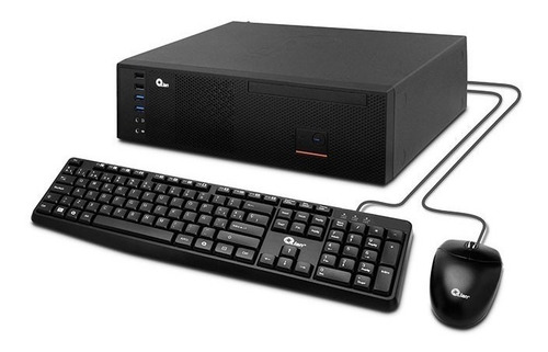 Pc Qian X10-01 Core I3 8g Ssd 240gb 500w Slim Qpi-opcx10-01