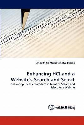 Libro Enhancing Hci And A Website's Search And Select - A...
