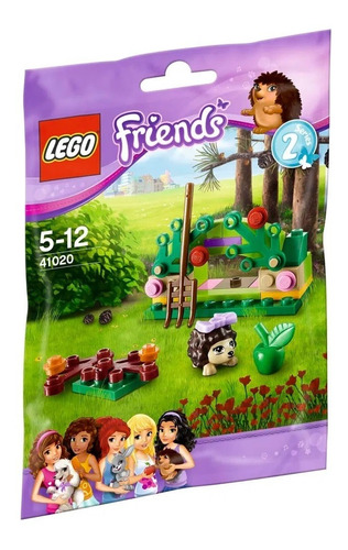 Brinquedo Lego Friends Ouriço Na Floresta Com 34 Peças 41020