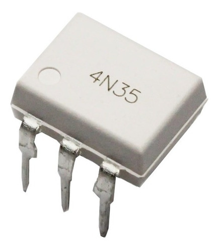 4n35 Optoacoplador Salida A Transistor Tipo Dip 6 Pines
